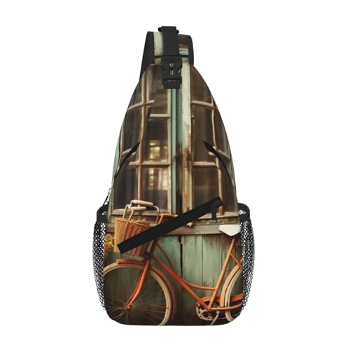Bolso cruzado vintage tipo sling para mujer y hombre