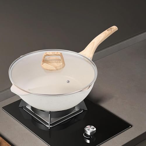 Sartén Wok Antiadherente 24 cm con Tapa Amagogo miniatura 7