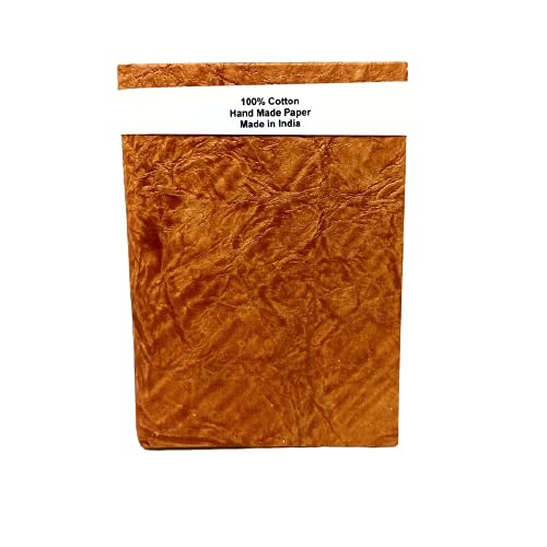 Pocket Diary Journal Notebook Handcrafted with Unlined Eco-Friendly Pages - 7 x 5 Inches