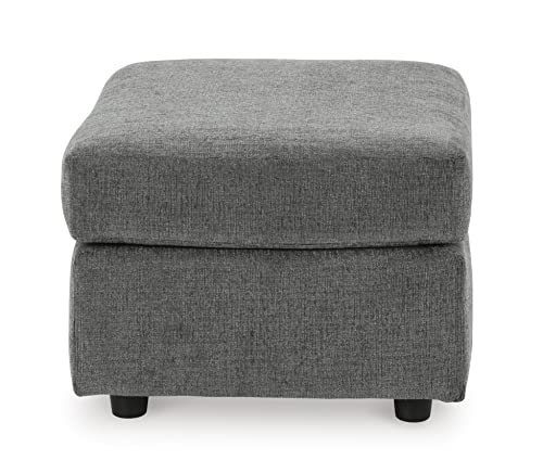 Signature Design by Ashley Stairatt Gray Rectangular Upholstered Ottoman - image 4