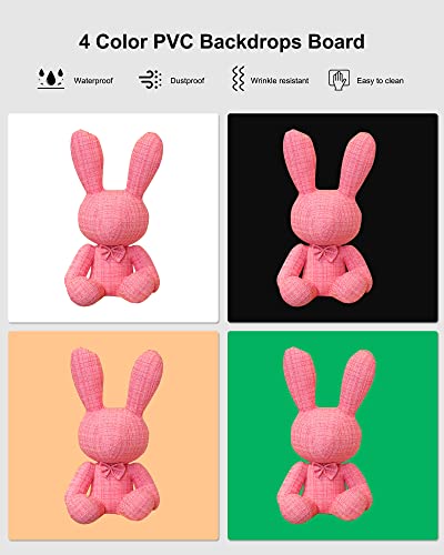 Puluz Portable Photo Studio Light Box, 16X16 Inch Professional Dimmable Shooting Tent Kit Soft Box With 480Pcs Leds Lights 4 Backdrops For Jewelry And Small Product Photography Props Upgrade 16 Inch #TOP2