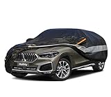 Holthly SUV Car Cover Custom Fit BMW X6/X6 M 2007-2025, 100% Waterproof Breathable Outdoor Car Covers, Sun Rain Dust Snow Protection. (Ships from US Warehouse, Arrive Within 3-7 Days)