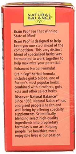 Natural Balance Brain Pep, 60 cap