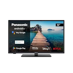 Panasonic TX-24MS480B, 24 Inch HD LED 2023 TV, High Dynamic Range (HDR), Android TV, Google Assistant, Chromecast, Bluetooth, USB Media Player, Wireless LAN, Dark Titanium