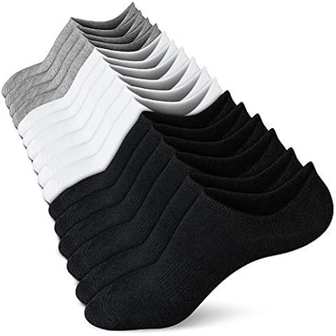 wernies No Show Socks Women Low Socks Non Slip Flat Boat Line 4/8 Pairs Cover