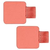 Pen Loop Holder Self-Adhesive Pencil Holder Elastic Design Pen Clip Pencil Loop for Notebooks, Journals, Calendars (Light Pink) -2PCS