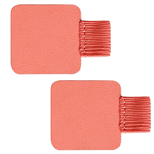 Pen Loop Holder Self-Adhesive Pencil Holder Elastic Design Pen Clip Pencil Loop for Notebooks, Journals, Calendars (Light Pink) -2PCS
