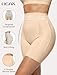 OEAK Tummy Control Shapewear for Women Seamless Girdle High Waisted Body Shaper Underwear Panty Smooth Under Dress Shapewear Nude Shorts S