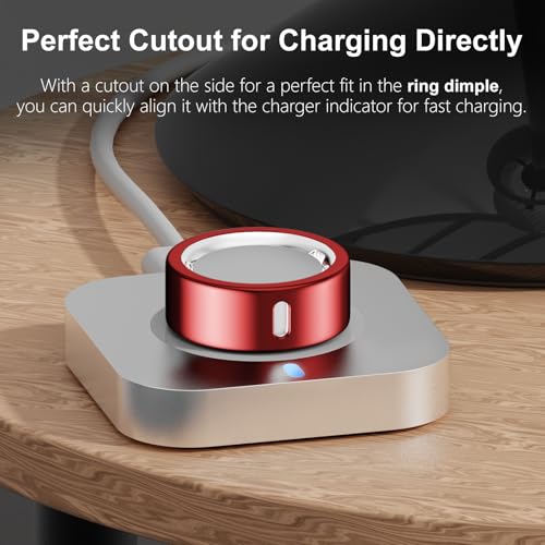 Image of 10 Packs Compatible for Oura Ring 4 /Gen 3 Cover- Charging Directly-Rugged TPU Case Workout Gym Women Men-Size 13