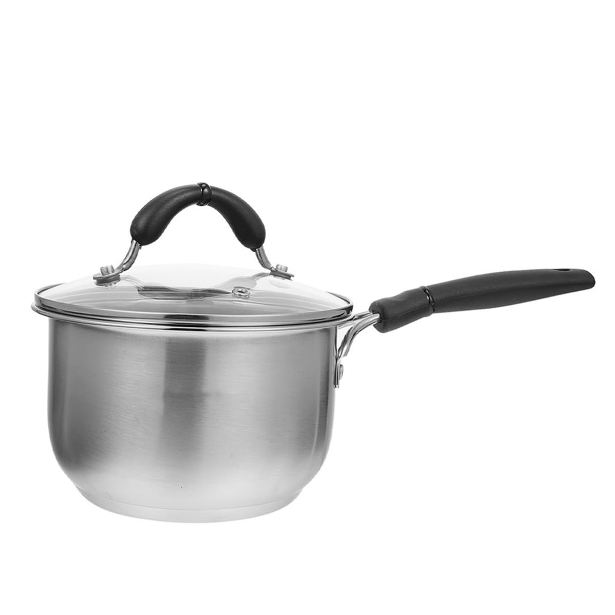 Kichvoe Pentola per Noodles in Acciaio Inox Ispessito, Argento