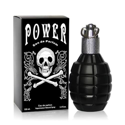 Image of AFLUXE Power EDP Men's Cologne 2PCS, Classic Masculine | Classic men's cologne 2PCS with fresh musk notes. Eau de Parfum natural spray long lasting for men daily use.