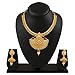 Aheli Traditional Ethnic Wedding Wear Bridal Choker Long Necklace With Jhumka Earrings Jewelry Set Gift for Women