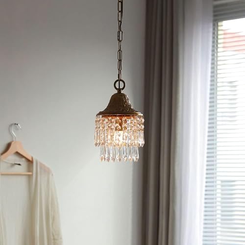 Lámpara colgante de cristal retro para isla cocina pasillo comedor 2