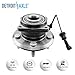 Detroit Axle - Rear Wheel Bearing Hub for 2010-2017 Chevy Equinox GMC Terrain 2011 2012 2013 2014 2015 2016 Replacement Wheel Bearing Hub Assembly