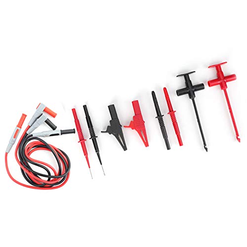 Automotive Test Kit Multimeter Tester Probes, Clips for Automotive Connector, Ideal for Use with Battery Terminals
