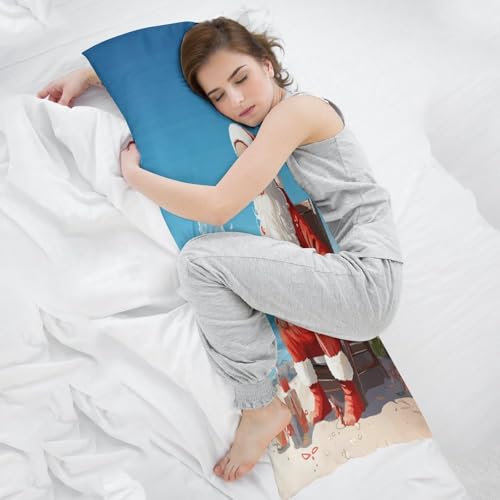 Housse de coussin de corps sans fermeture apparente pour canapé - 7