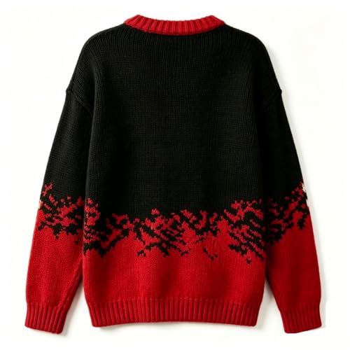 Halloween Sweaters for Women Skeleton Skull Sweater Long Sleeve Sweater - image 3