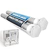 Varilla de ánodo para calentador de agua para autocaravana, paquete de 2, 9.25 x 3/4 pulgadas NPT, varilla de ánodo de magnesio de alta calidad para calentador de agua caliente, RV, protección de