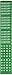 Brady 7057-3C Self-Sticking Vinyl Pipe Marker, B-946, 2 1/4" Height X 2 3/4" Width, White On Green Pressure Sensitive Vinyl, Legend "Cold Water Supply"