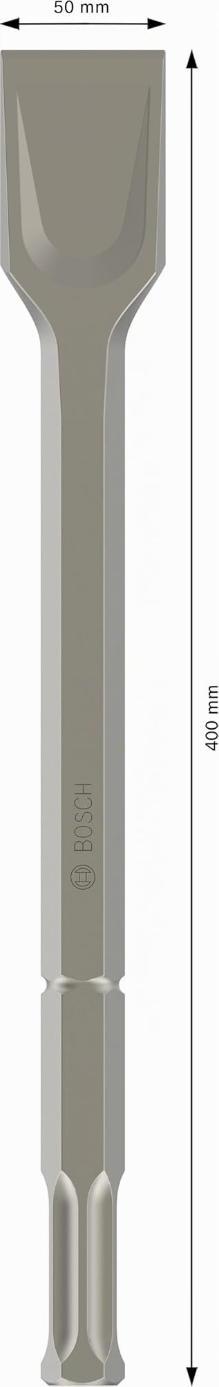 Bosch 1x Burin bêche PRO Hex 22-5C (pour Mortier, Brique pleine, Ø mm, Professional Accessoire Brise-béton)