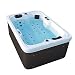 Tronitechnik LEVANZO - Jacuzzi para exterior, 195 x 135 cm, con calefacción,...