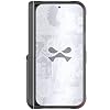 Ghostek Covert Clear Pixel 9 Pro Fold Case with Built-in Kickstand Hinge Protection Shockproof Protective Phone Cover Designed for 2024 Google Pixel 9 Pro Fold (8) (Smoke)