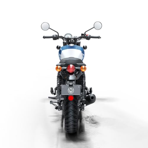 Image of Royal Enfield Hunter 350 with Disc & Alloy Wheels Motorcycle (Rebel Blue) Booking for Ex-Showroom Price