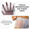 sous-vêtements Transparents pour Homme, Slips Ultra-Fins en Soie glacée, Ultra-Fins et Respirants (3PCS-F,TG) #1