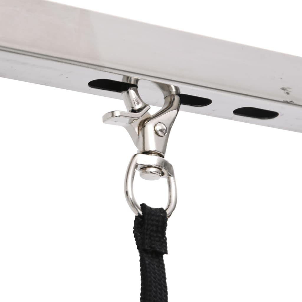 Tomostar Table de Toilettage pour Chien Pliante, Table de Tonte Ajustable pour Chiens Chats 1 Potence