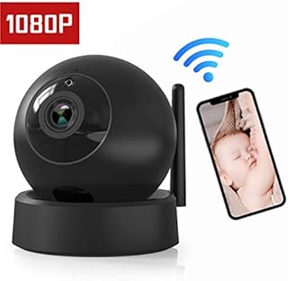 Wireless IP Camera Indoor Home Security Camera, 1080P Dome Cam with Surveillance System Remote Monitoring for Baby/Elder/Pet/Nanny Monitor, Pan/Tilt, Two-Way Audio and Night Vision
