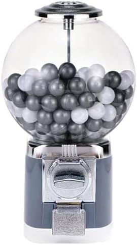 Classic Gumball Dispenser Machine with 100 32mm Twister Candies - Ideal Candy Vending Machine for Retail Stores, Kids' Parties, and Fun Events