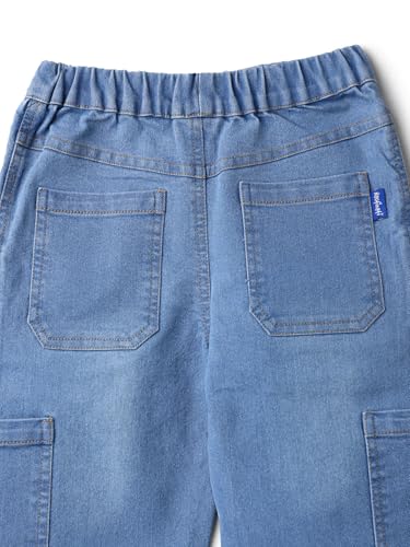 Image of Nautinati Boys Cotton Denim Jeans with Value-Added Detailing | Age 2-10 Years