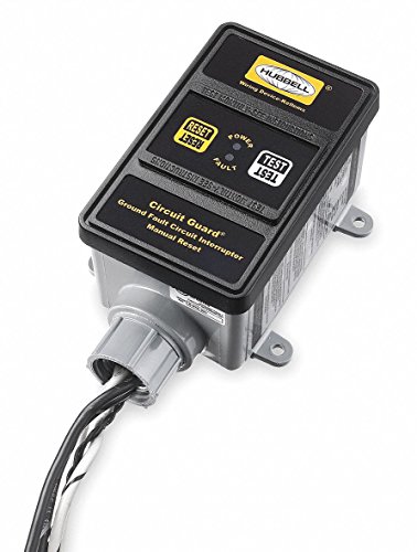 Hubbell Wiring Device-KELLEMS 1 Phase Manual Reset Type Hard Wired GFCI