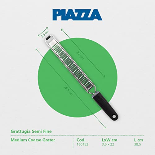PIAZZA - Grattugia Formaggio Manuale in Acciaio