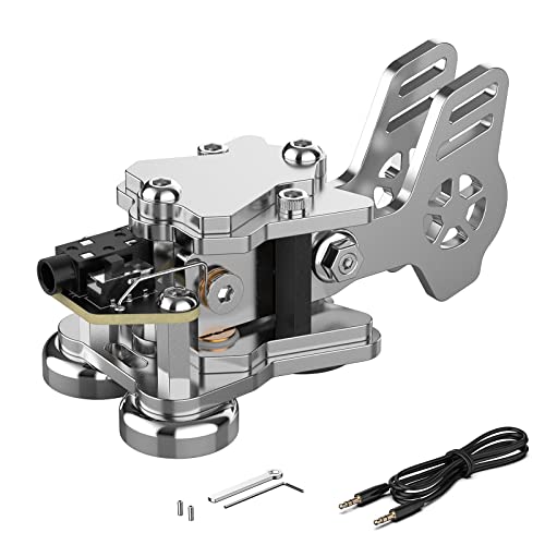 【Portatile】 La chiave Morse è piccola e leggera, pesa 0,23 libbre (106 g), ideale per radioamatori, campeggio in campagna o POTA, SOTA, LOTA, competizione CW o uso interno. È leggero e abbastanza piccolo da poter essere trasportato in una radio portatile a onde corte.