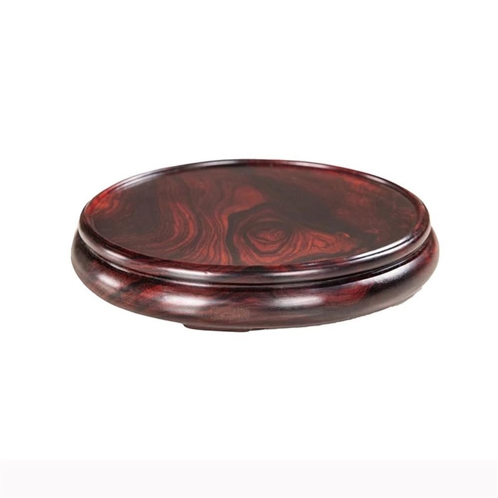 F4j5L7g2 Display Stand Base Teapot Bonsai Base Reddish Sour Branch Display Rack, Crystal Stand Flower Pot Brackets(Small)