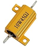 uxcell アルミニウム殻抵抗器 10W45オーム 45R 10 W ワット x 1