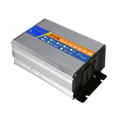 Onduleur à onde sinusoïdale 500W convertisseur de tension 12V 220V pour usage extérieur