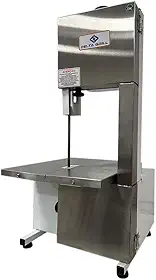 Serra Fita 1,46 mts 1/3cv Branca Semi Inox Delta Grill Voltagem Bivolt
