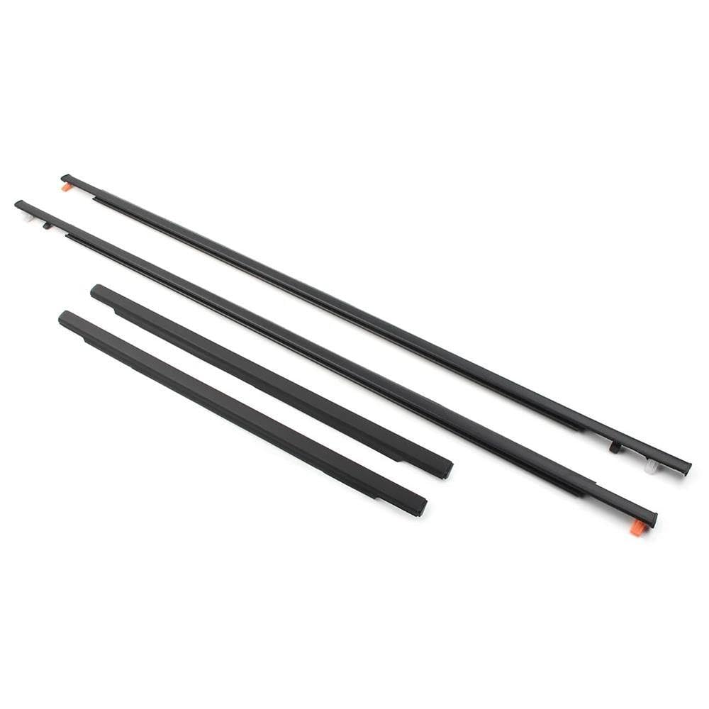 Spare Parts 4X Car Door Auto Window Trim Moulding Belt Weatherstrip for Toyota FJ Cruiser 2007-2014