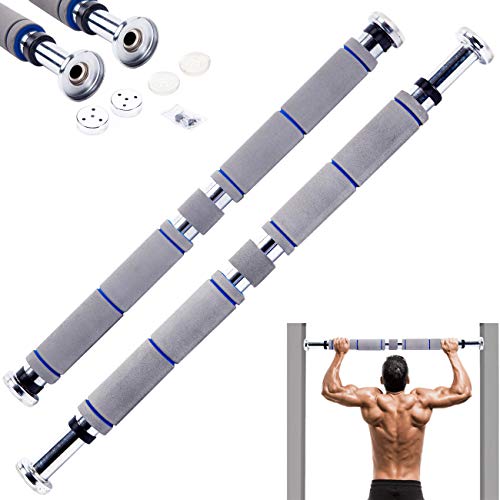 EPROSMIN Pull Up Bar Chin Up - Adjustable Doorway Chin Up Bar Upper Body Workout Bar with Comfort Gr EPROSMIN Pull Up Bar Chin Up - Adjustable Doorway Chin Up Bar Upper Body Workout Bar with Comfort Gr