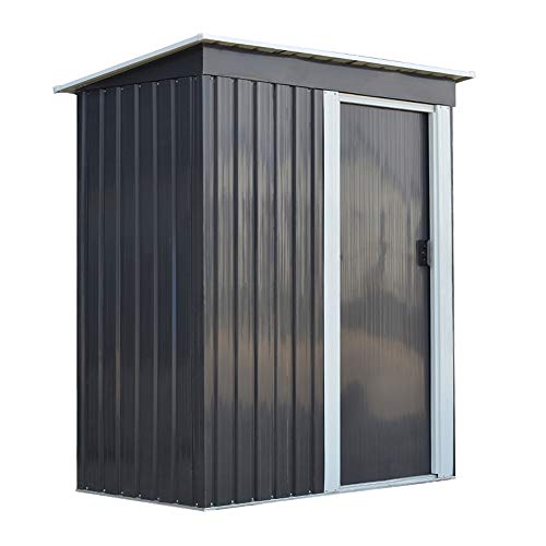 Metal Garden Shed 3 X 5FT Yard Store Garden Tools Box Storage House
