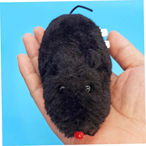 Beavorty 4 Peças De Pelúcia Relógio Rato Gato Teaser Rato De Pelúcia Gatinho Brinquedos Brinquedo Pa