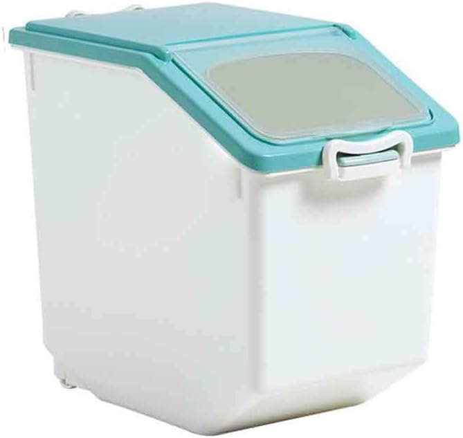 Plastic Rice Grain Storage Box Sealed -proof Dust-Proof Large Pet Kitchen Food Container