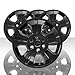 Auto Reflections Set of 4 18" 5 Spoke Wheel Skins for 2014-2018 Chevy Silverado 1500 - Black