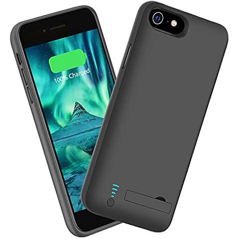 SITONG Battery Case for iPhone SE 2020/8 / 7 / 6S / 6, 5500mAh Rechargeable Extended Battery Charging Charger Case, Add 2x Extra Juice, Support Wire Headphones (4.7 inch) Cover