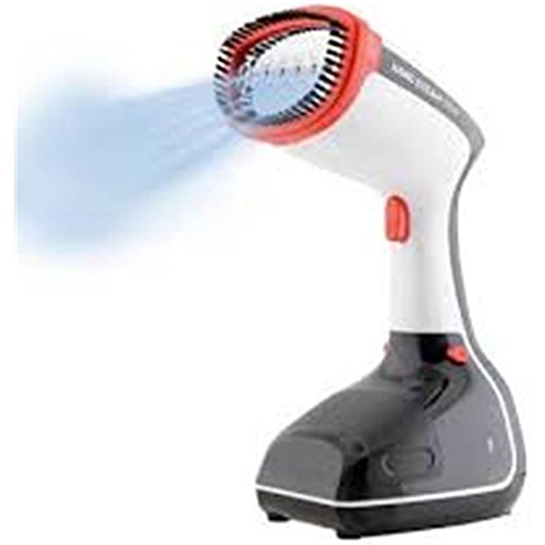 Di4 Hand Steam 1100 Verticaal strijkijzer, Italiaans model, 325 ml, voor thuis of op reis, kleur: wit, rood en zwart, 1,1 W, kunststof