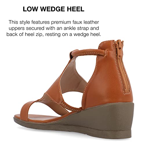 Image of Journee Collection Women's Trayle Wedge Sandals