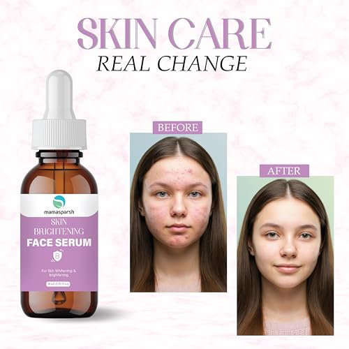 Image of Skin Brightening Face Serum with Vitamin B, Lightweight Hydrating Formula for Radiant Glow, Even Tone & Smooth Texture, Fast Absorbing Daily Skincare for All Skin Types, 30 ml