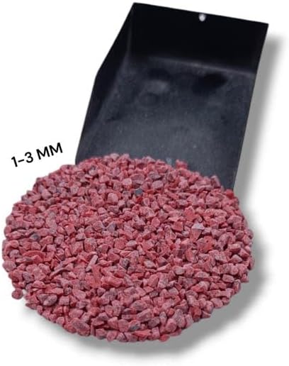 Red Hue Crushed Turquoise Coarse Gemstone - Vibrant Natural Stone for Jewelry Making, Crafting - Image 3